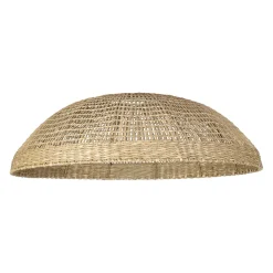 Abat-jour pour suspension en jonc de merc naturel d60cm - Cordlacy