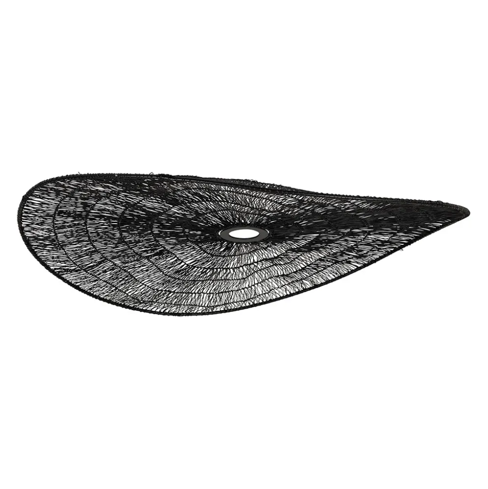 Abat-jour pour suspension en fer noir d60cm - Organic