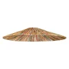 Abat-jour pour suspension en raphia multicolore d77cm - Seguia