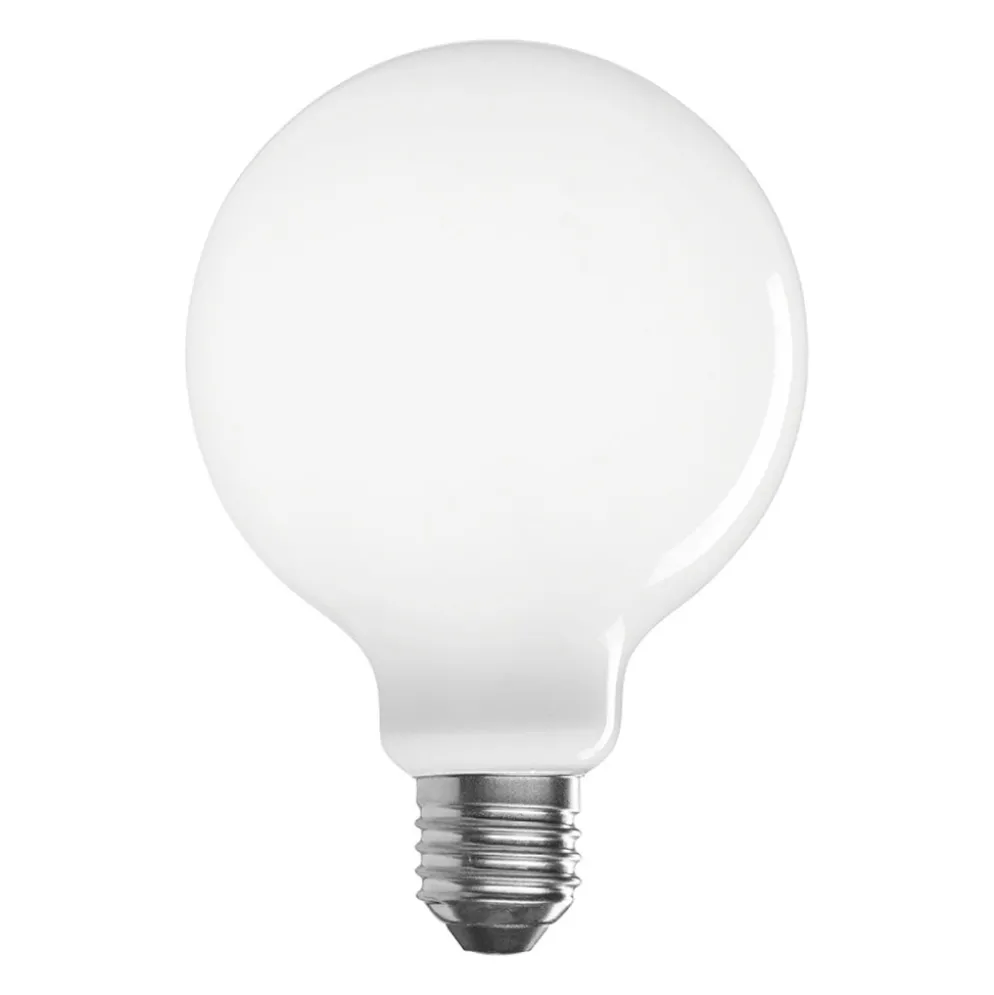 Ampoule LED globe opaline E27 9W