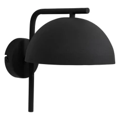 Applique murale en fer noir h26cm E27 - Ferese