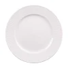Assiette à dessert en porcelaine blanc d20cm - Lina