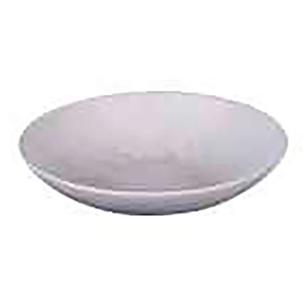 Assiette calotte en grès crème d22cm - Onyx