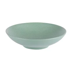 Assiette calotte en grès sauge d19cm - Vesuvio