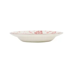 Assiette creuse en faïence rouge d23cm - Margaux