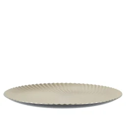 Assiette décorative champagne d33cm
