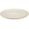 Assiette de présentation en céramique beige d32cm - Vlora