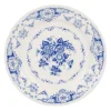 Assiette plate en faïence bleu d26cm - Clothilde