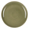 Assiette plate en grès sauge d26cm - Carla