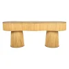 Banc en bambou et sapin naturel - Saori