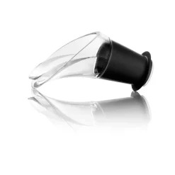 Bec verseur x2 pour vin en cristal noir