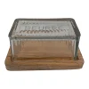 Beurrier en verre et manguier - grand office