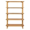 Bibliothèque en chêne naturel 110x40xh170cm -Sirocoo