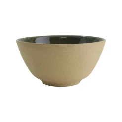 Bol en grès kaki 50cl - Jade