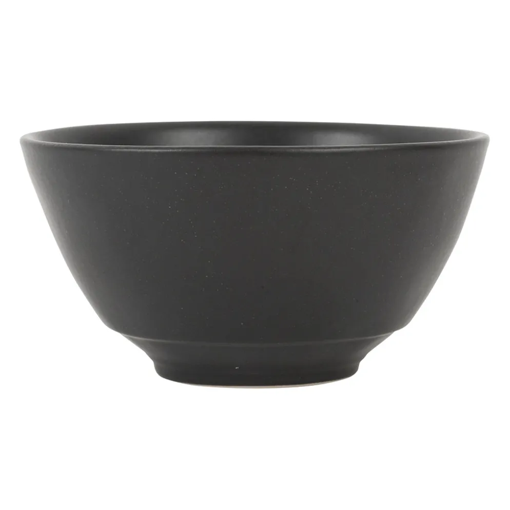 Bol en grès noir d45cl - Ingrid
