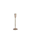 Bougeoir en aluminium or h26cm - Stretto