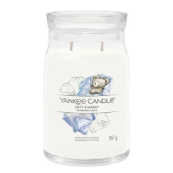 Bougie jarre parfumée Couverture douce 100h