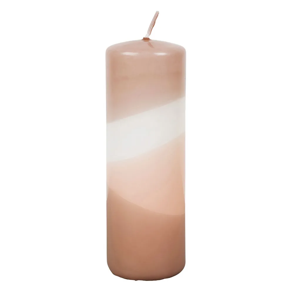 Bougie pilier nude h15cm - Pops