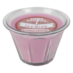 Bougie senteur lilas délicat 220g