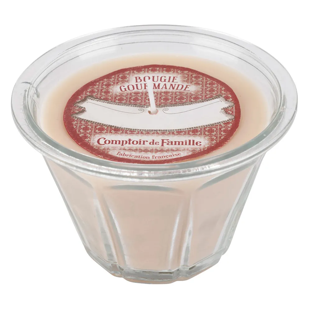 Bougie senteur tendre nougat - Boug-Gourm