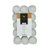 Bougies chauffe-plat (x30) blanc d4cm