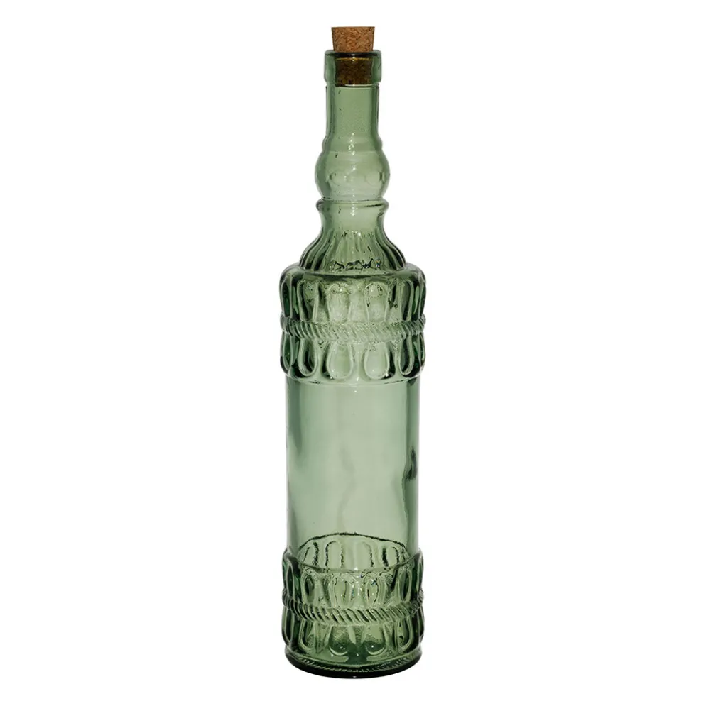 Bouteille en verre recyclé vert olive 70cl - Ourea