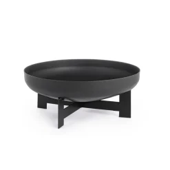 Brasero en acier noir d50cm - Efesto