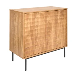 Buffet 2 portes en bois h76cm - Célia
