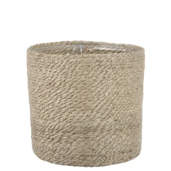 Cache-pot creme h20cm - atlantic