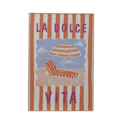 Cadre déco "La dolce vita" bain de soleil 60x90cm