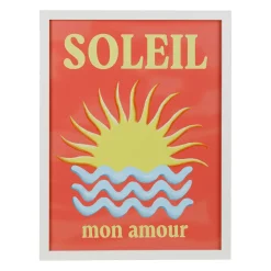 Cadre déco soleil multicolore 32x42cm - Gallery
