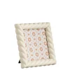 Cadre photo en bois crème 13x13cm - Esto