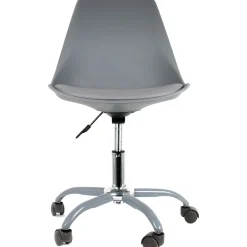 Chaise de bureau à roulettes gris - Samantha
