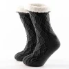 Chaussette en acrylique noir taille adulte - Ellis