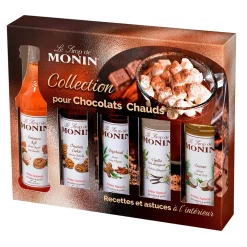 Coffret 5 sirops chocolat chaud 5x5cl