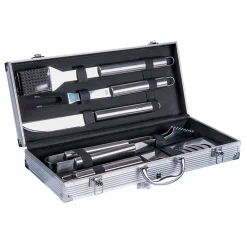 Coffret barbecue 5 ustensiles en inox