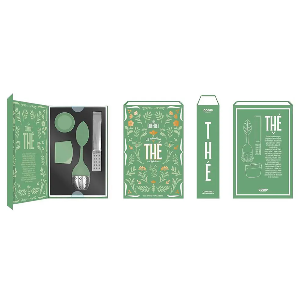 Coffret les indispensables à thé 4 pièces