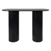 Console en bois noir - Saori