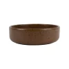 Coupelle brun d14.5xh4.5cm en terre cuite - gena