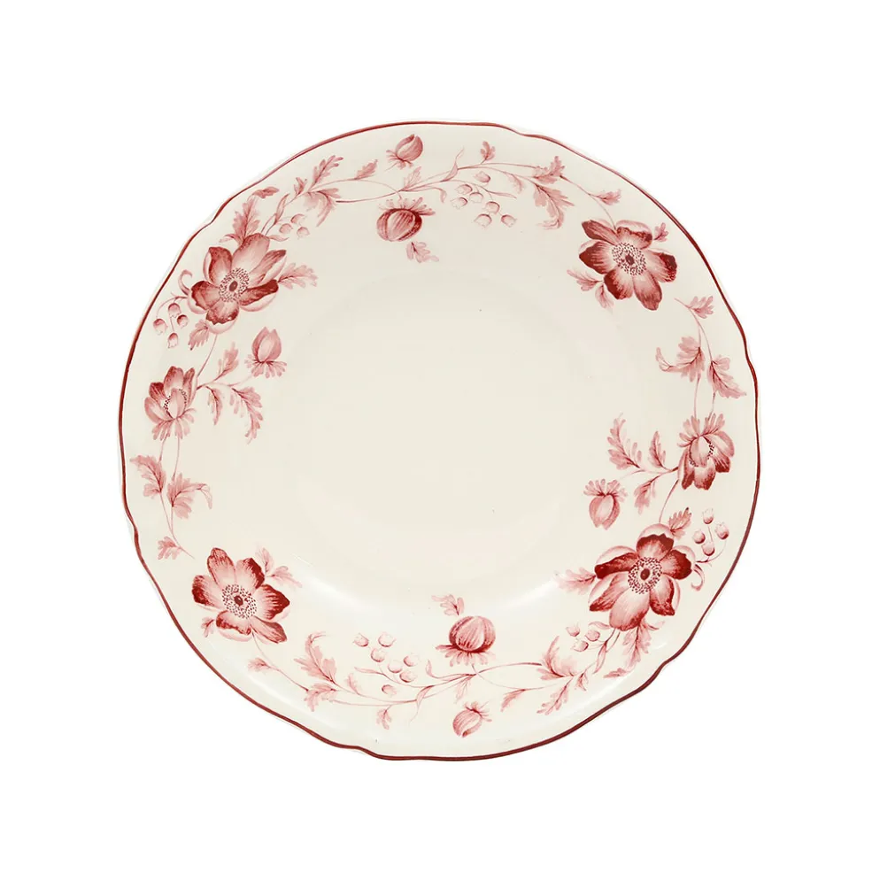 Coupelle en faïence rouge d15cm - Margaux