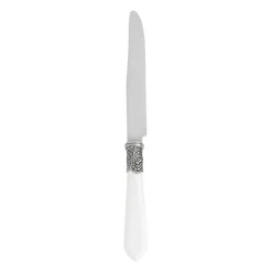Couteau en inox blanc - baroque