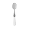 Cuillère en inox blanc - baroque