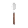Cuillère en inox marron - nobu