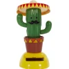 Déco cactus solaire dansant h10cm