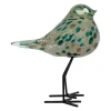 Deco moineau emeraude et doré - Serin