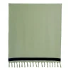 Drap de plage en coton amande 90x180cm - Copacabana