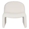 Fauteuil en lin écru - Minimal