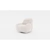 Fauteuil Korgan - Tissu Chenille - Perfect Ecru