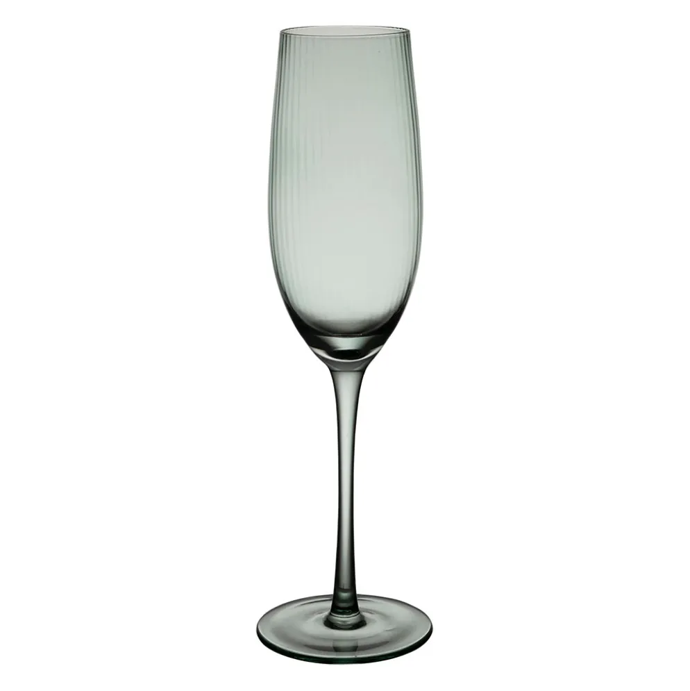 Flûte à champagne vert clair 23cl - Champart