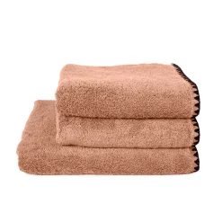 Gant de toilette en coton cimarron 15x21cm - Issey